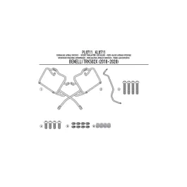portavaligie laterali benelli trk502x pl8711