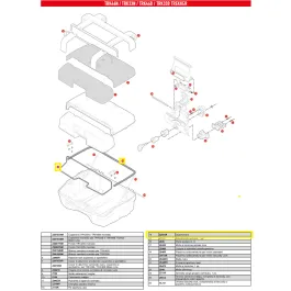 guarnizione per trk33/46 Z2072R