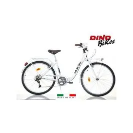 Bicicletta 26 donna smart concept 6 v bianco