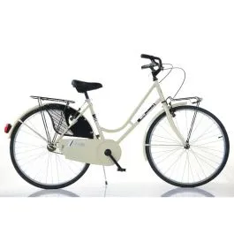 bici 26 olanda city bike crema donna