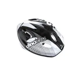 casco per bimbo grigio nero 52-56 cm