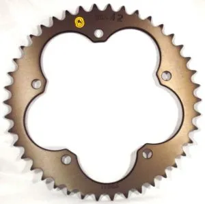 Corona 39 Denti Sitta in Ergal ossido duro passo 520 MV-Agusta tutte tranne le monobraccio