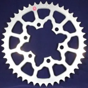 Corona 42 Denti per cerchi attacco MARVIC, catena 520, codice 201K42 ergal 7075 Sitta Ergal