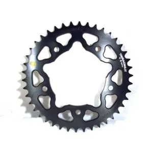 Corona 38 Denti Sitta Ergal nera passo 520 per Yamaha R1 2015> - R6 99>02 - MT09 - TRACER 9 - NIKEN