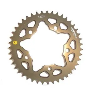 Corona 42 Denti Sitta Ergal, catena 520, codice 207Y42-OD ergal 7075 in ossido duro per BMW S1000 RR 19-