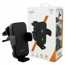 Supporto wireless presa aria+ventosa 2B - Supporto-caricabatteria wireless Da pr