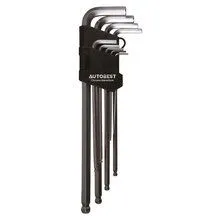 Set 9 chiavi testa sferica 1,5>10mm - Chiave Testa sferica - AUTOBEST 2051676