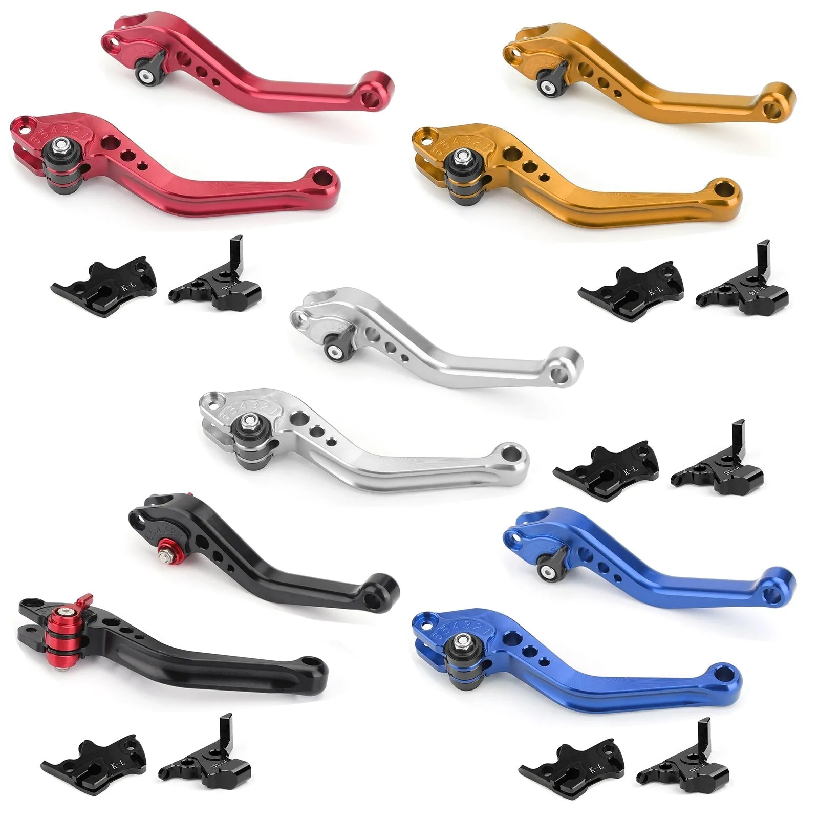 Levier De Frein Embrayage Court Pour KTM 390 2019 Argent Generic