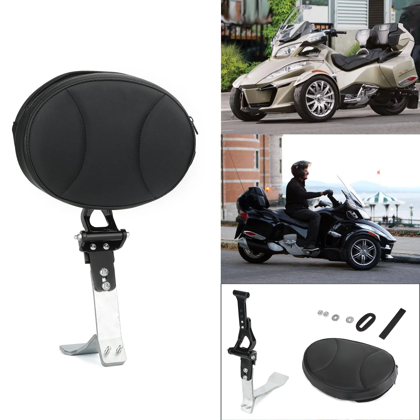 Dossier conducteur adapté pour Can Am Spyder RT SE6 SM6 SE5 SM5 2008-2017 générique