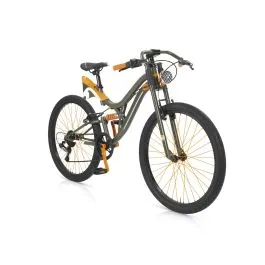 bici 26 mtb jump 6 velocità ammortizzatore posteriore matt military