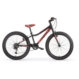 bici 20 drift fat bike 6 v nero opaco rosso