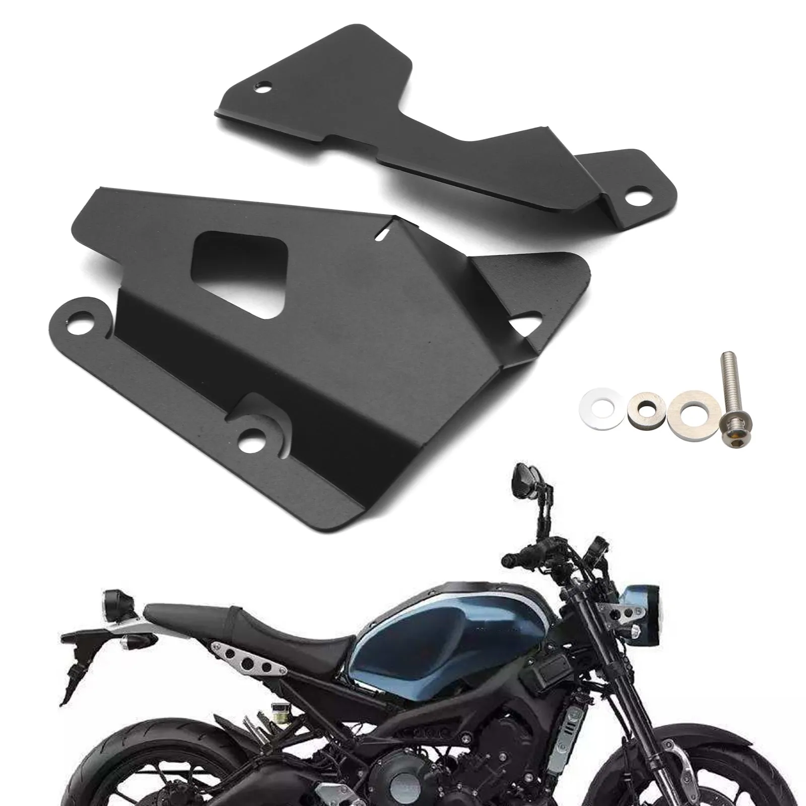 Couvercle de protection de réservoir de frein arrière de moto adapté pour YAMAHA XSR 700 2015-2020 générique