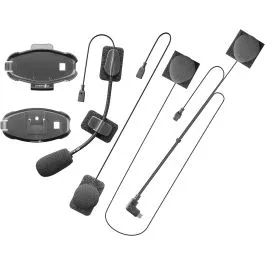 Kit casco moto audio stereo con jack flat INTERPHONE - MICINTERPHOF10