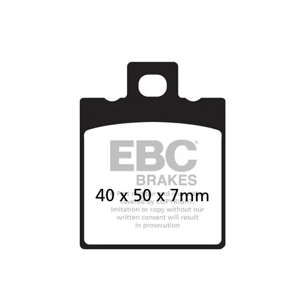 Pastiglie freno semi-sinterizzate a V-17211924