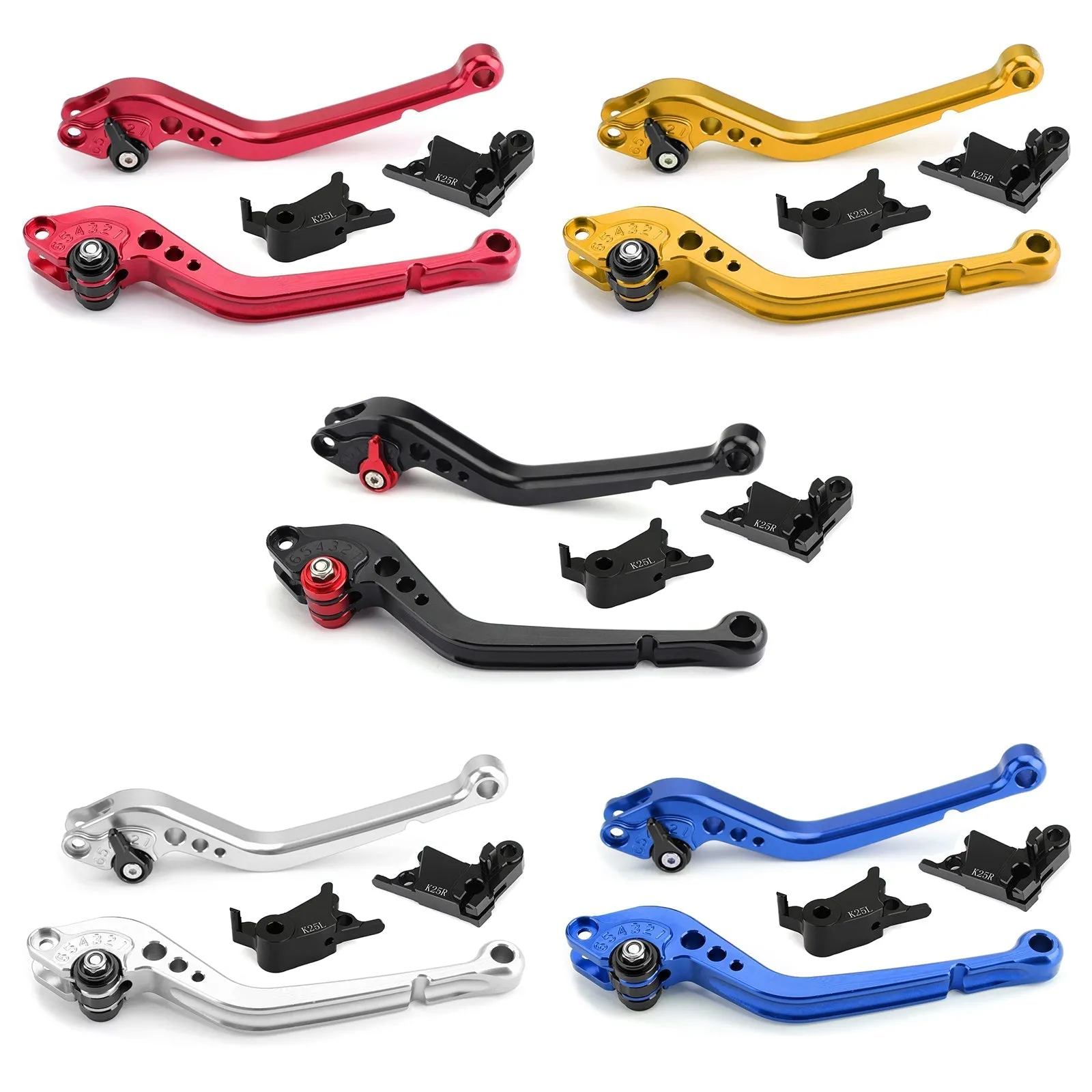 Levier De Frein Embrayage Long Pour KTM 790 Duke Avant 2019 Argent Generic