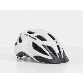 casco bici adulto solstice bianco lucido taglia m/l