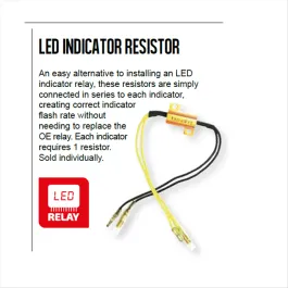 resistenza x frecce a leds 25 watt 60hm