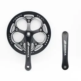 guarnitura bici elettrica fat ebike 52 denti in alluminio