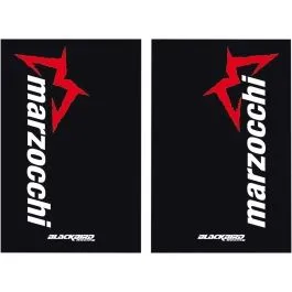 BLACKBIRD RACING 5015M FORK STICKERS MARZOCCHI BLACK 2PK