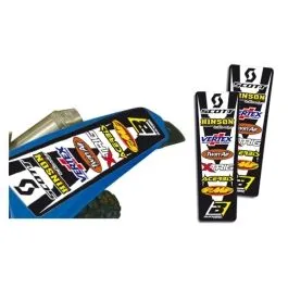 BLACKBIRD RACING 5005 FENDER SPONSOR DECALS 2PCS
