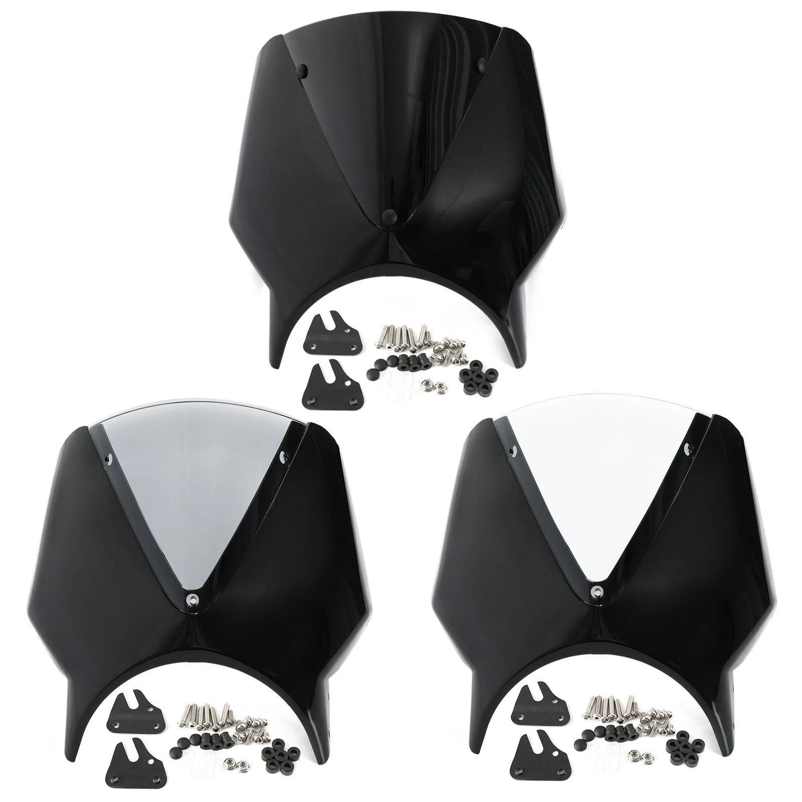 Pare-brise de moto en plastique ABS pour Yamaha XSR700 XSR900 2020 générique