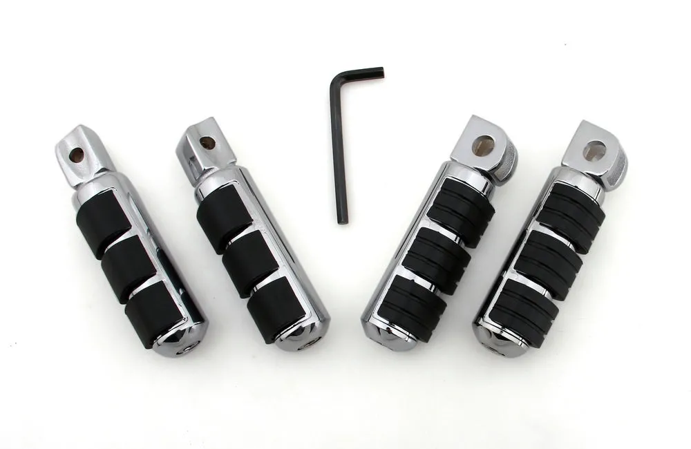 Repose-pieds avant et arrière Kawasaki Vulcan 800 Classic Custom Vulcan 1500 1600 Generic