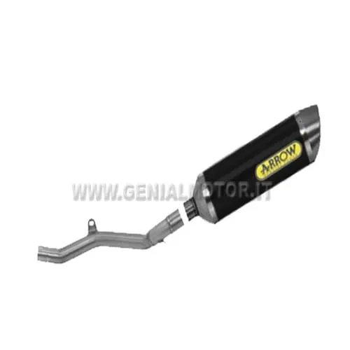 Terminale Scarico + Rac Kat Arrow S. Thunder Allu N Derbi Gpr 125 4t 2010 > 2015-51006KZ--51505AON-91807