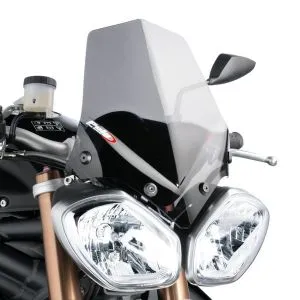 CUPOLINO NAKED NEW GENERATION SPORT TRIUMPH SPEED/STREET TRIPLE/R 11-15 FUME' CHIARO cod. 5658H