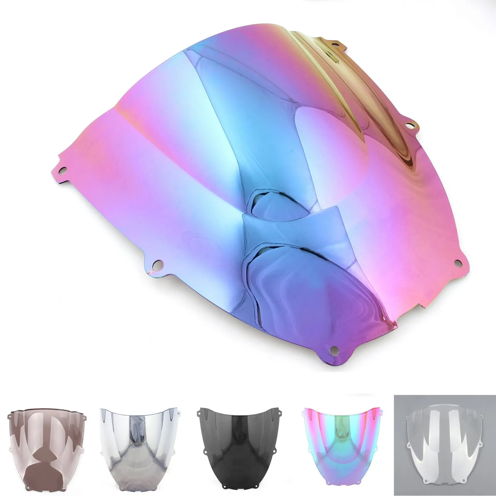 Pare-brise Pare-brise Double Bulle Pour Yamaha YZF600R YZF 600R 1999-2007 Générique