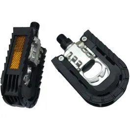 Coppia pedali pieghevoli per bici