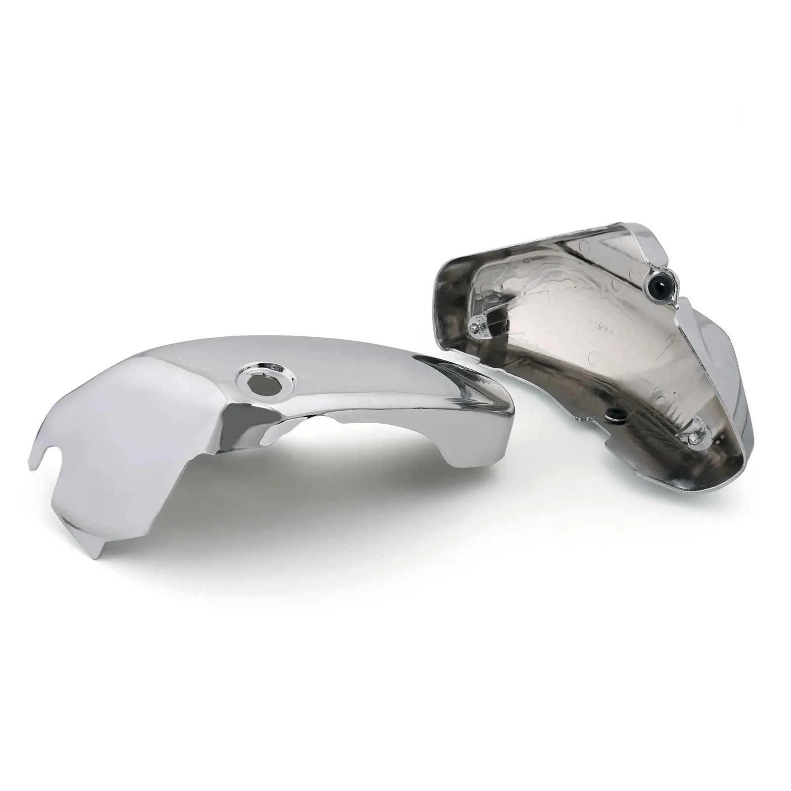 Caches latéraux de batterie gauche et droit chromés pour Suzuki C50 VL800 Volusia VL 800 paire générique
