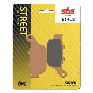 PASTIGLIE FRENO POSTERIORE SBS 614LS (SINTERIZZATA), CODICE 6566146