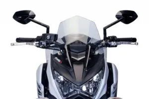 CUPOLINO NAKED NEW GENERATION SPORT KAWASAKI Z800 13-15 FUME' CHIARO cod. 6401H