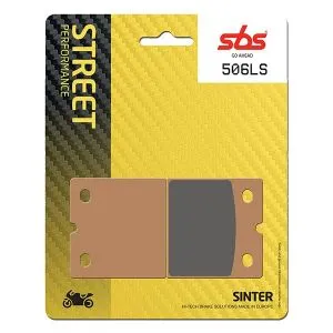 PASTIGLIE FRENO POSTERIORE SBS 506LS (SINTERIZZATA), CODICE 6565066