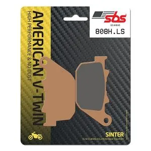 6568086 - PASTIGLIE FRENO POSTERIORE SBS 808H.LS HARLEY DAVIDSON (MODELLI NELLA DESCRIZIONE)