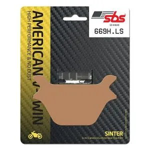 PASTIGLIE FRENO POSTERIORE SBS 669H.LS (SINTERIZZATA) CODICE 6566696