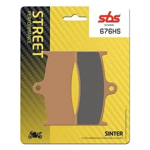 Pastiglie freno anteriore SBS 676 HS (Sinterizzata 1 coppia per 1 disco) codice 6566765