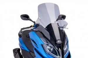 CUPOLINO V-TECH LINE TOURING KYMCO K-XCT 125i/300i 13-15 FUME' CHIARO cod. 6810H