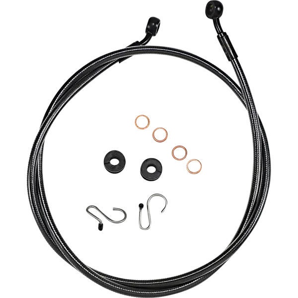 Tubo freno anteriore intrecciato-17414681