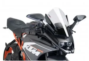 CUPOLINO RACING KTM RC125/250/390 14-15 TRASPARENTE cod. 7004W