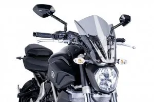 CUPOLINO NAKED NEW GENERATION TOURING YAMAHA MT-07 14-15 FUME' CHIARO cod. 7016H