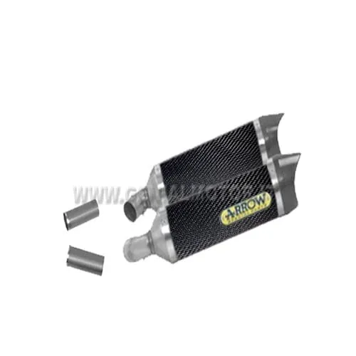 Terminali Di Scarico + Kat Arrow Thunder Carbon Ducati Monster 696 2008 > 2014-71131MK--11005KZ-92134