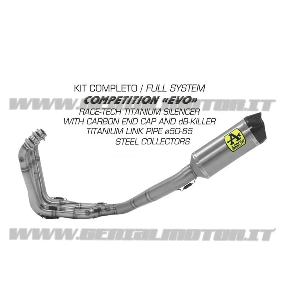 Scarico Completo Arrow Competition Titan Bmw S 1000 Rr 2017 > 2020-71139CKR-91389