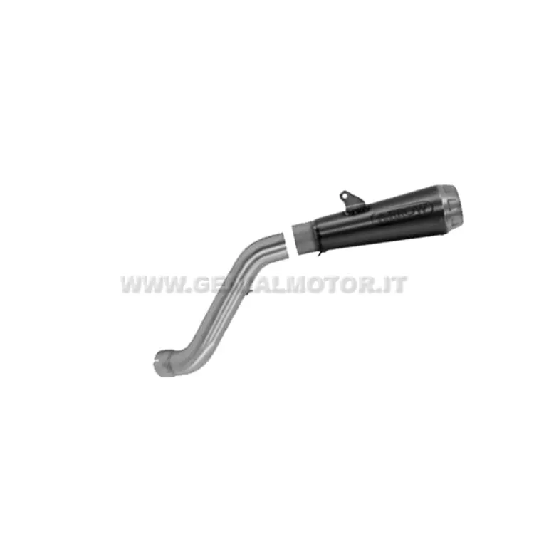 Terminale Scarico + Racc Arrow Pro Race Nero Bmw R Nine T Scrambler 2016 > 2021-71503PRN--71657MI-91777
