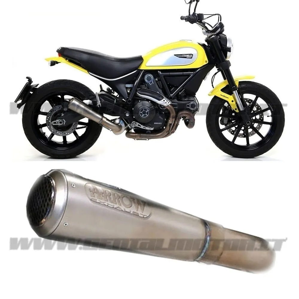 Terminale Scarico + Racc Arrow Pro Race Titan Ducati Scrambler 800 2015 > 2016-71634MI--71886PR-91936