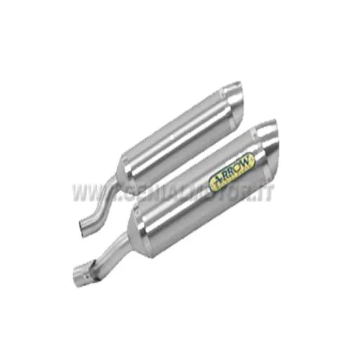Terminali Di Scarico Arrow Thunder Aluminio Kawasaki Z 1000 Sx 2011 > 2016-71784AO-95349