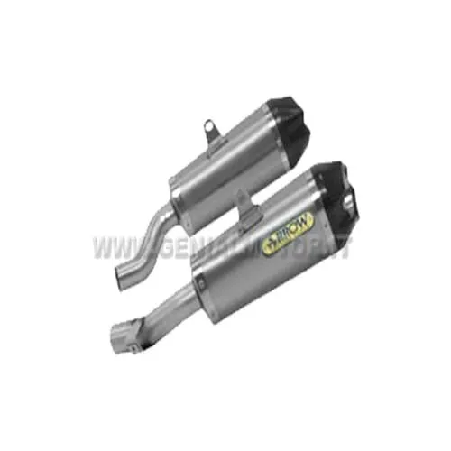 Terminali Di Scarico Arrow Works Titanio Kawasaki Z 1000 Sx 2011 > 2016-71785PK-95348