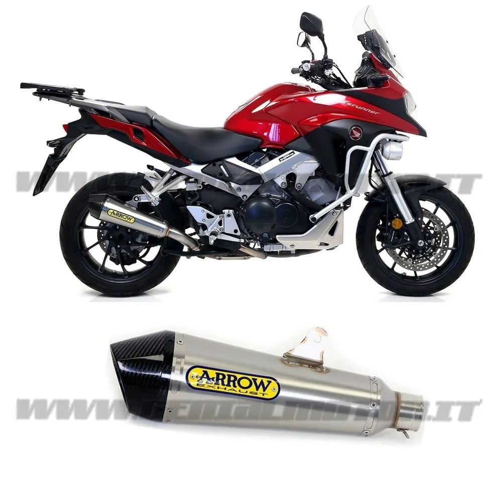 Terminale Di Scarico Arrow X-kone Nichrom Honda Crossrunner 800 2017 > 2020-71825XKI-94753
