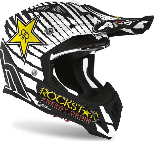 casco airoh rockstar edition avietor ace, taglia L-