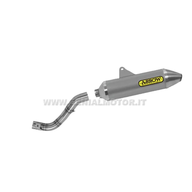 Terminale Scarico + Racc Kat Arrow Thunder Titan Honda Crf 250 Rally 2017 > 2018-72528PO--72133KZ-94454